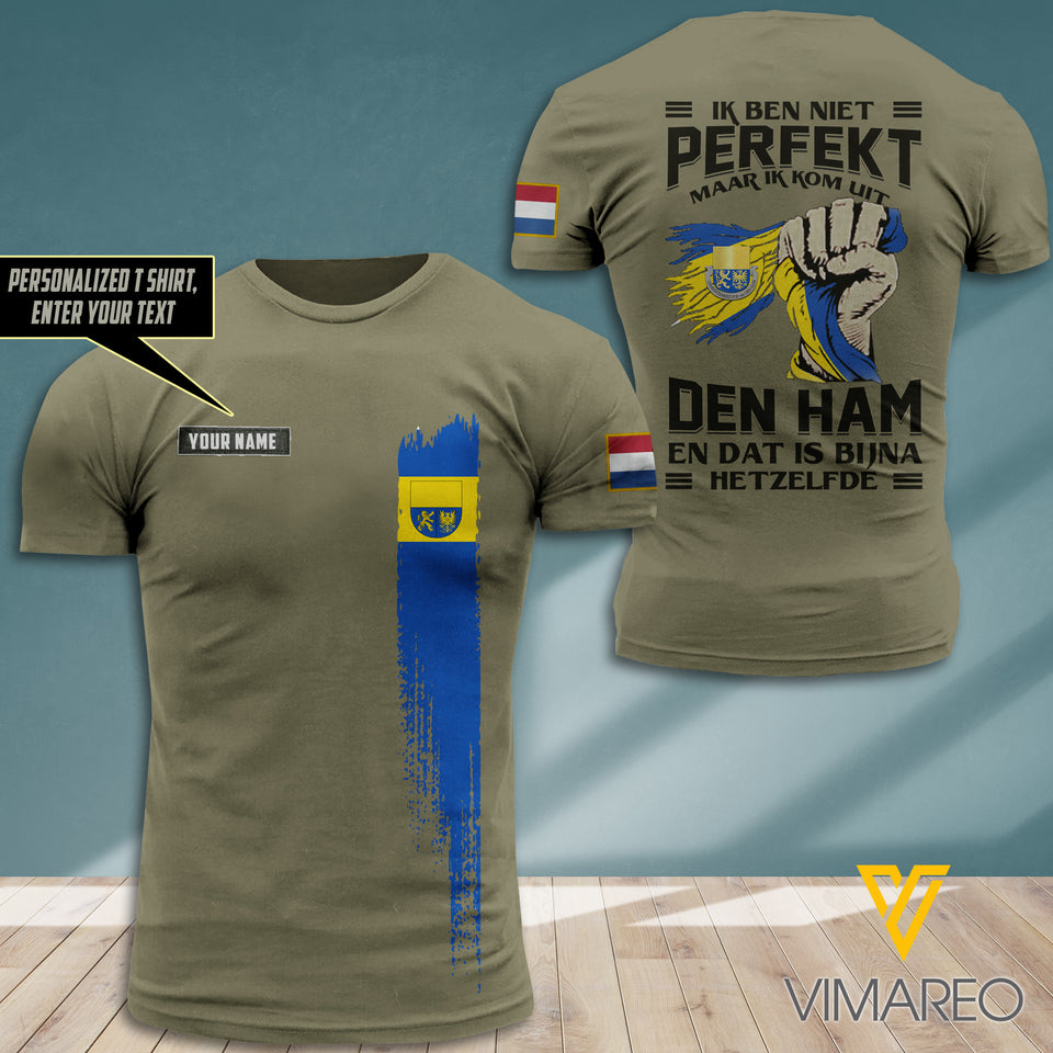 PERSONALIZED Denham TSHIRT 3D PRINTED JUL-LN24