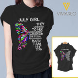 July Girl Turtleneck Short Sleeve Tshirt JUE-MQ08