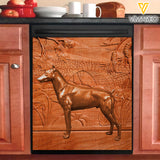Doberman Dog Kitchen Dishwasher Cover OCT-QH07