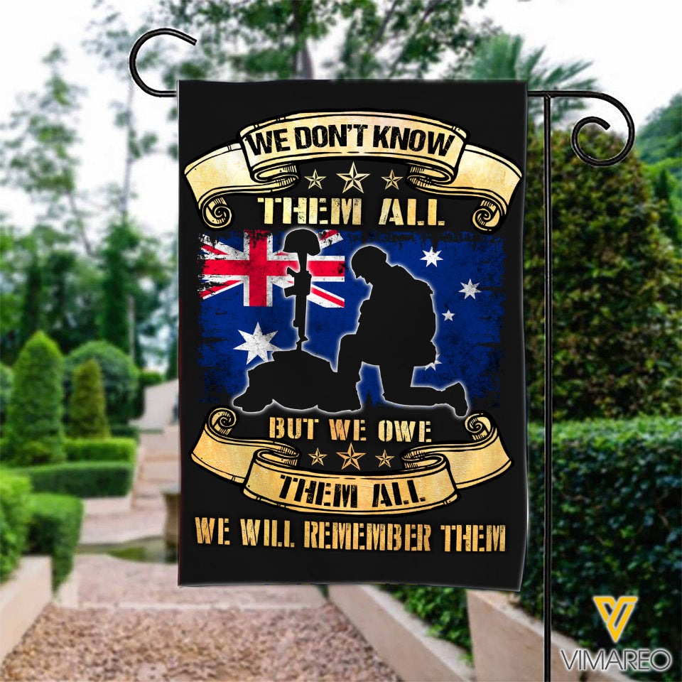 Australian Veterans Family Garden Flag SEP-MQ29