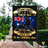 Australian Veterans Family Garden Flag SEP-MQ29