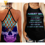 August Girl Criss-Cross Open Back Camisole Tank Top JUE-MQ21