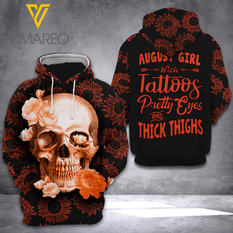 KHMD AUGUST GIRL THICK THIGHS HOODIE 3D PRINTED 1205