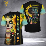 KHMD AUGUST GIRL CONTROL T SHIRT 3D PRINTED