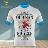 KHMD CYCLING BORN IN JULY  MEN'S 3D PRINTED