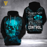KHMD AUGUST GIRLS CONTROL HOODIE 3D PRINTED