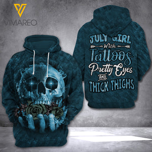 LKH JULY THICK THIGHS HOODIE 3D PRINTED HTQ2502