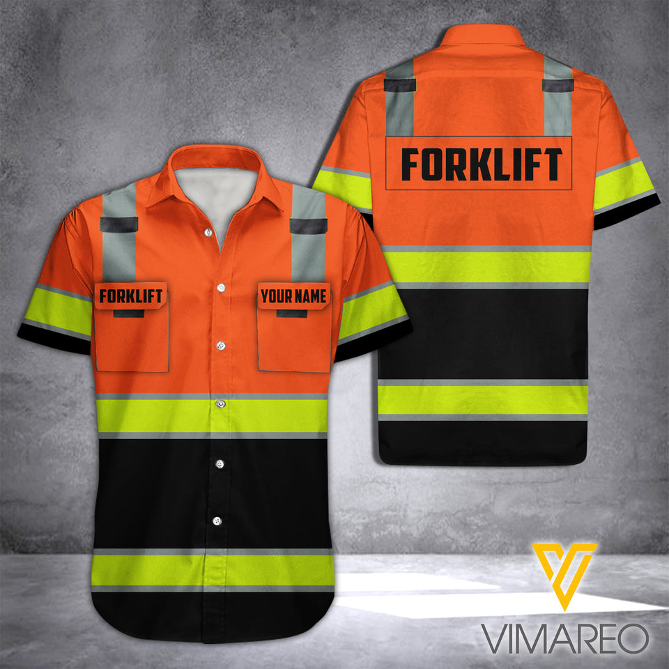 KHMD FORKLIFT CUSTOMIZE 3d hawaii shirt 1706