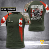 KHMD Customized coming home CA 3D Printed Shirt 0604