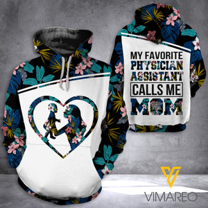KHMD CALLS ME MOM Physician Assistant HOODIE 3D PRINTED 0504
