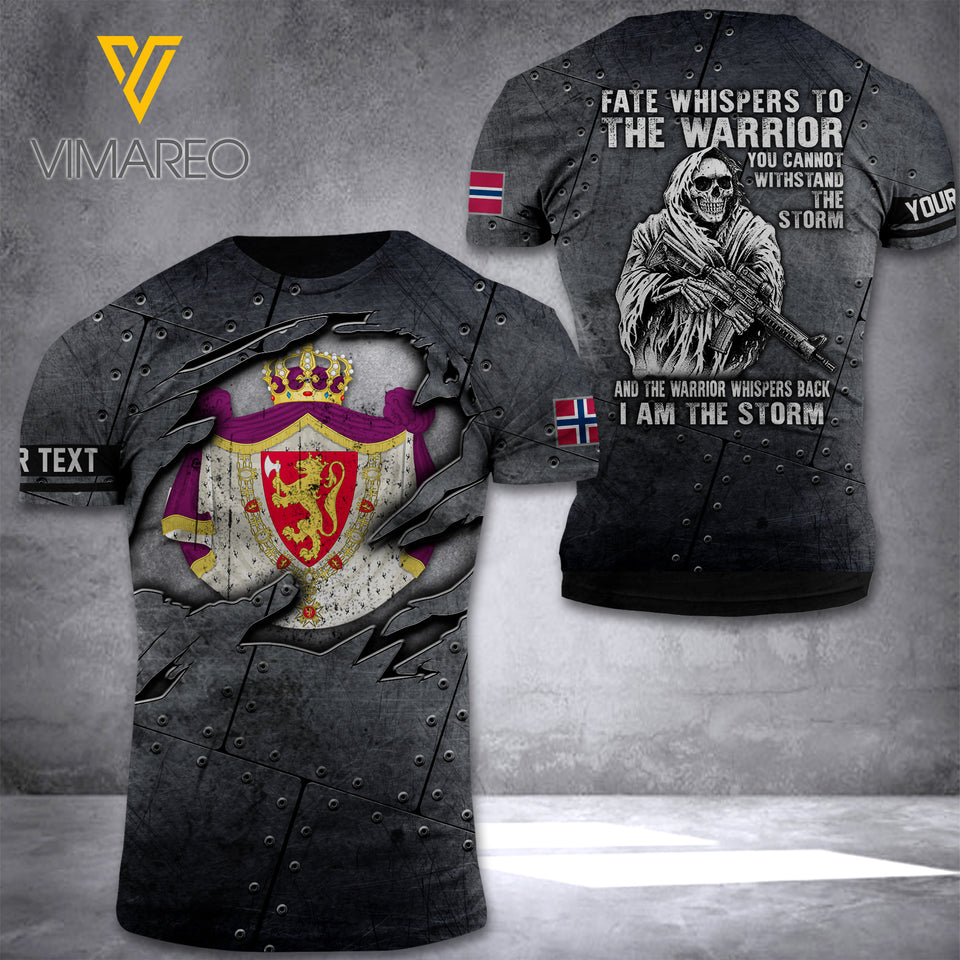 KHMD Customized THE STORM NORWAY 3D Printed Shirt 1405