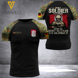 KHMD Customized SOLDIER HAMBURG 3D Printed Shirt 1305
