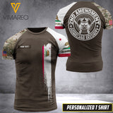 KHMD Customized HOMELAND CALIFORNIA 3D Printed Shirt 0505