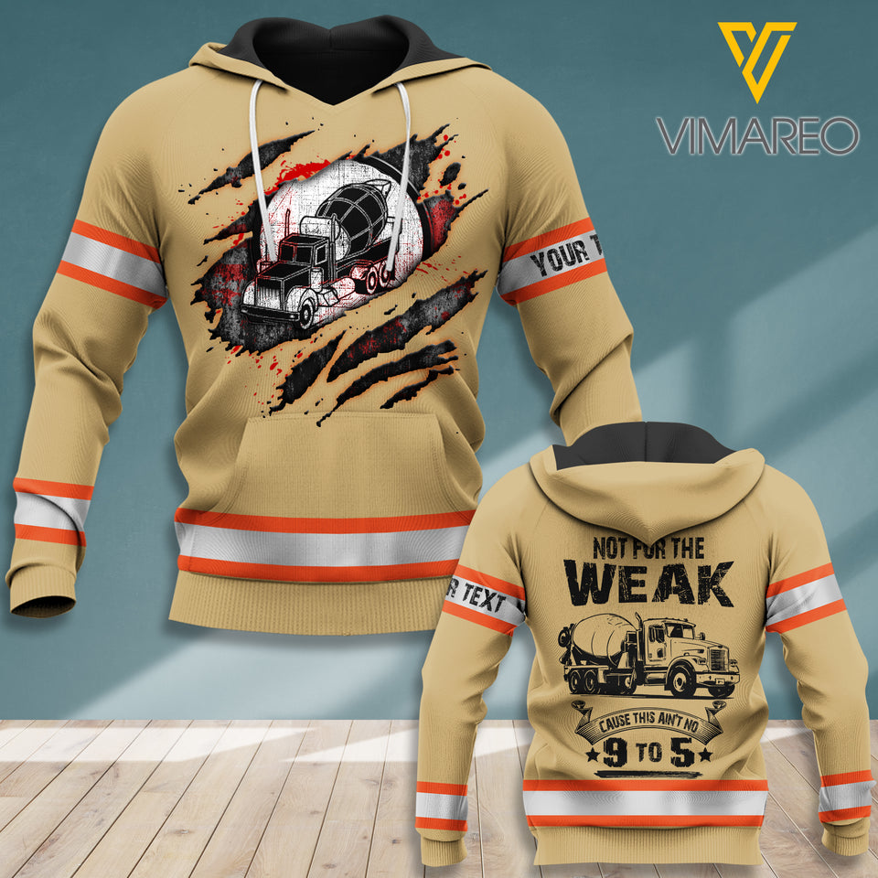 KHMD WEAK CONCRETE CUSTOMIZED T SHIRT/HOODIE 3D PRINTED