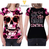 KHMD JULY GIRL CONTROL T SHIRT 3D PRINTED