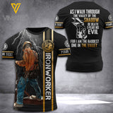 KHMD Customized IRONWORKER Printed Shirt 1106