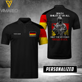 veteran germany PERSONALIZED POLO SHIRT 3D PRINTED TMT