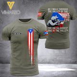 puerto rico SOLDIER CUSTOMIZE T SHIRT 3D PRINTED TMT 13