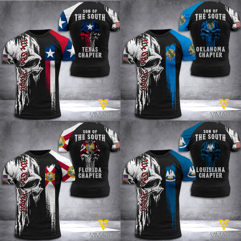 son of the south chapter T SHIRT 3D PRINTED TMTl