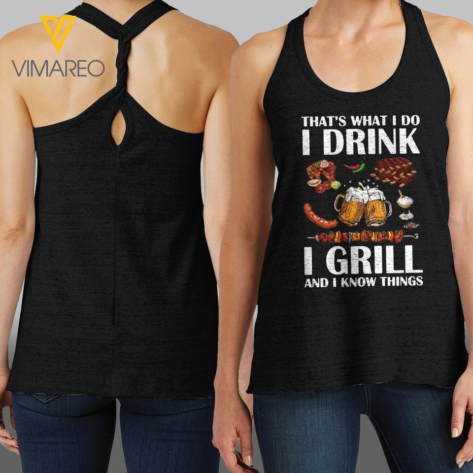 Drink and Grill Twisted Back