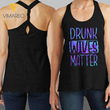 Drunk Wife Matter Twist Back Tank