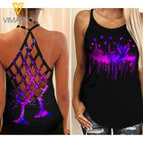 Bartender Criss-Cross Open Back Camisole Tank Top
