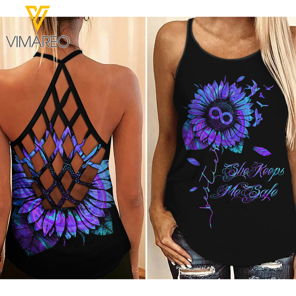 BESTIE CRISS-CROSS OPEN BACK CAMISOLE TANK TOP