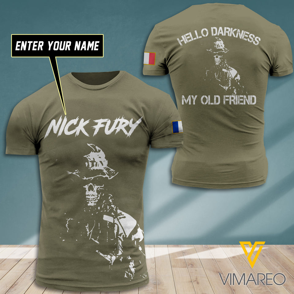 FRANCE SOLDIER CUSTOMIZE T-SHIRT