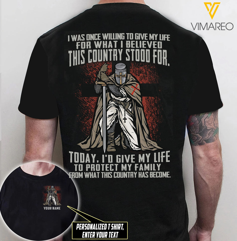 PERSONALIZED MEN T-SHIRT