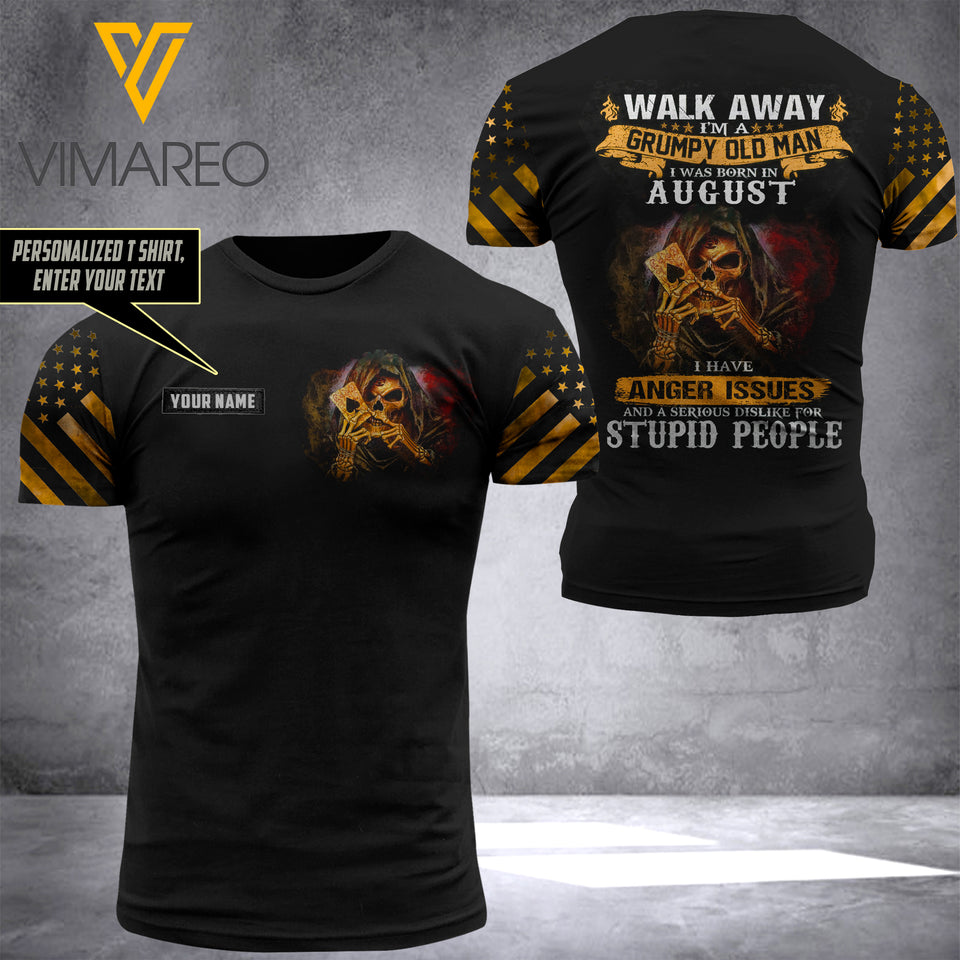 AUGUST MAN CUSTOMIZE T-SHIRT
