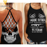 VETERAN CRISS-CROSS TANK TOP