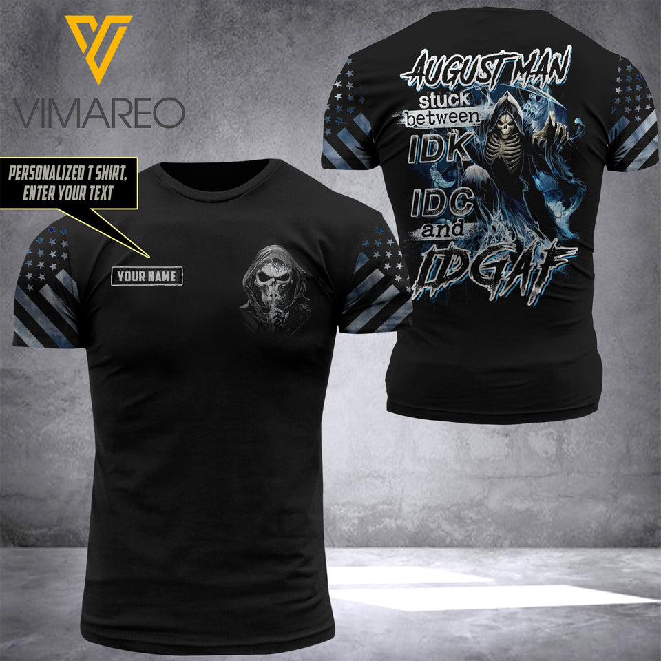 AUGUST MAN CUSTOMIZE T-SHIRT