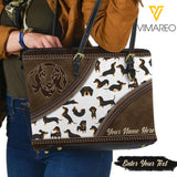 DACHSHUND DOG CUSTOMIZE TOTE BAG