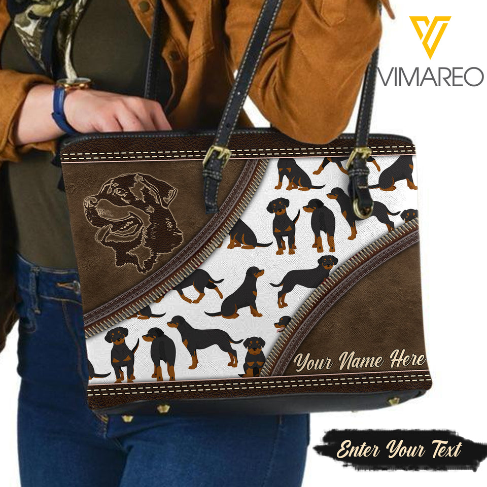 ROTTWEILER DOG CUSTOMIZE TOTE BAG