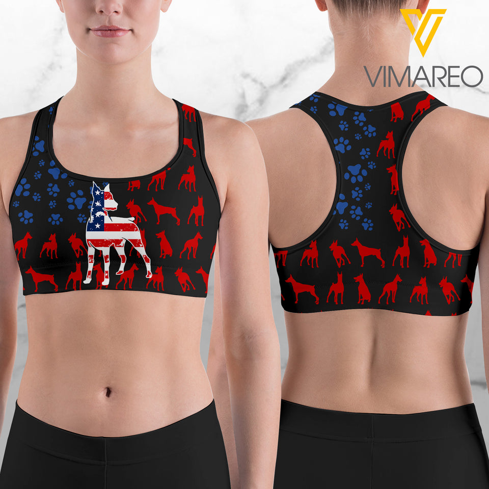 DOBERMAN DOG SPORT BRA