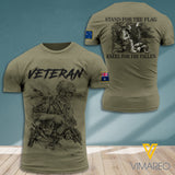 PERSONALIZED AUSTRALIAN VETERAN T-SHIRT