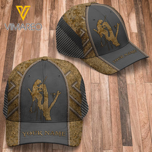 PERSONALIZED ARBORIST PEAKED CAP 3D