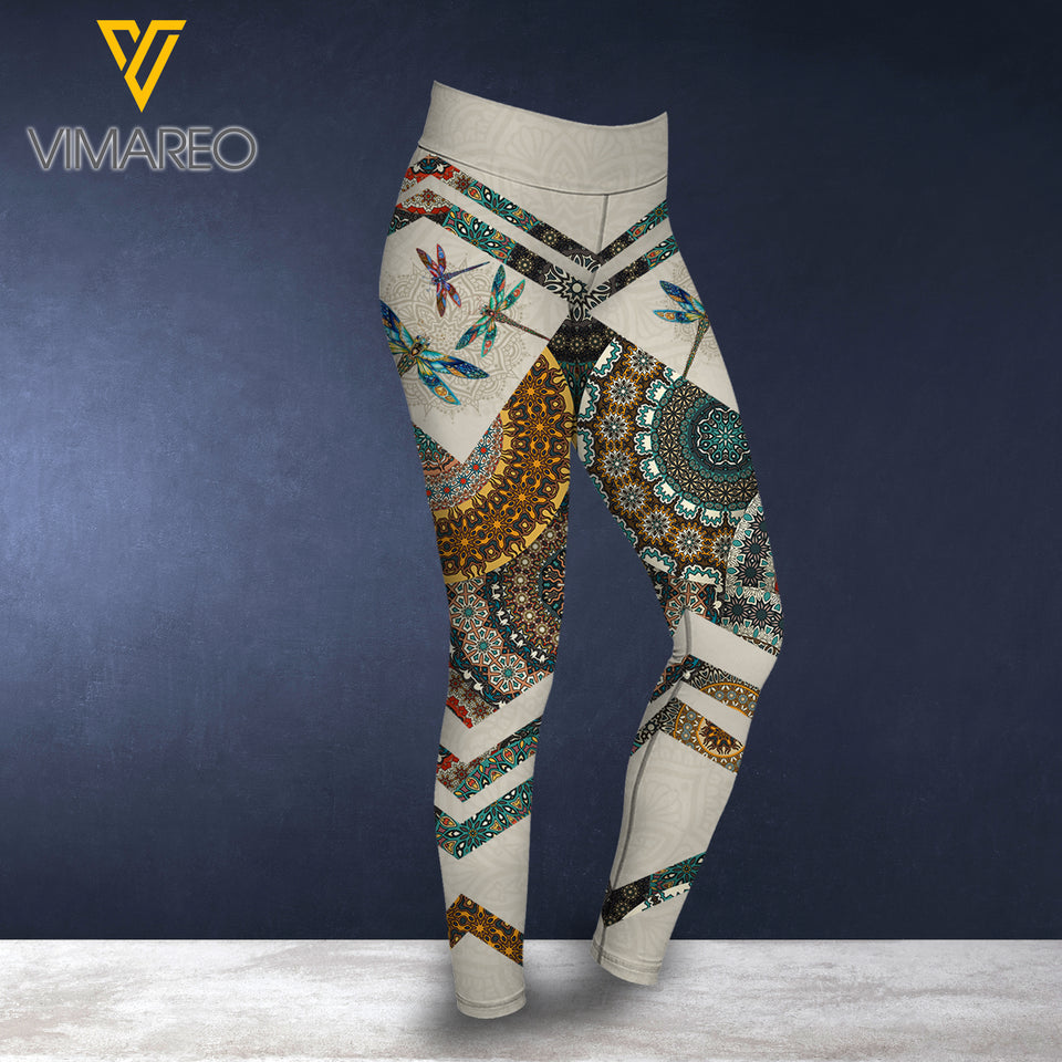 DRAGONFLY GIRL CRISS-CROSS TANK TOP/LEGGING