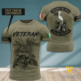 PERSONALIZED ITALY VETERAN T-SHIRT