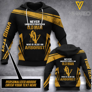 ARBORIST CUSTOMIZE HOODIE 3D PRINTED