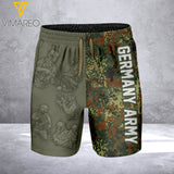 GERMANY ARMY CAMO SHORT 3D PRINTED