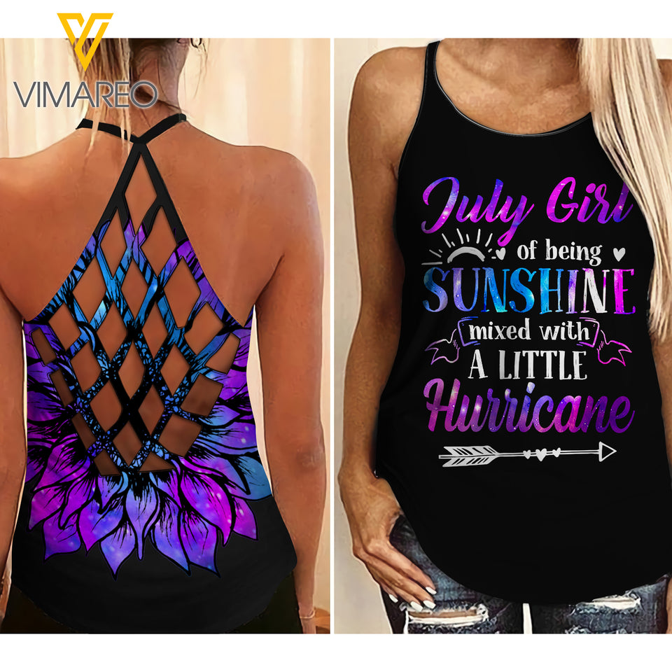 JULY GIRL CRISS-CROSS OPEN BACK CAMISOLE TANK TOP