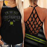 FIREFIGHTER CRISS-CROSS TANK TOP/LEGGING