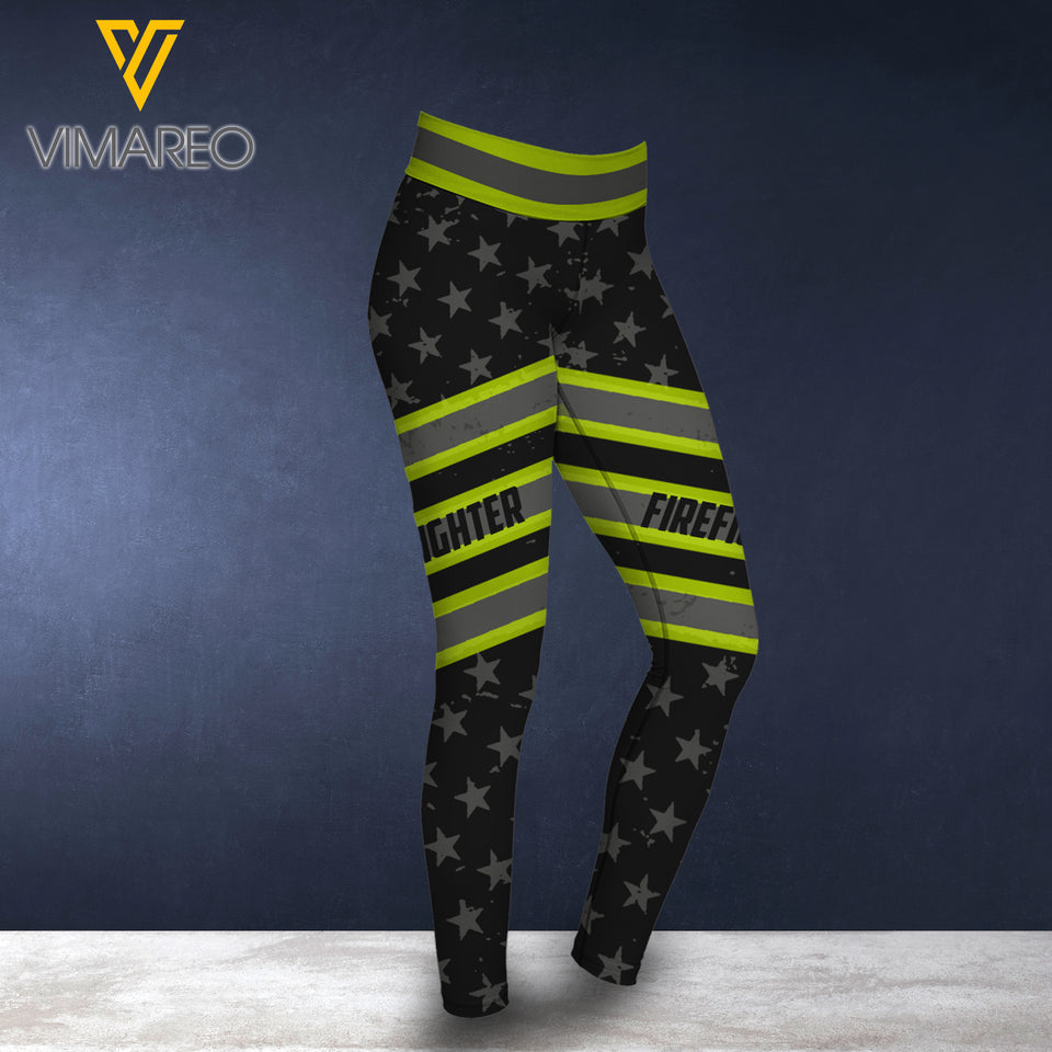 FIREFIGHTER CRISS-CROSS TANK TOP/LEGGING