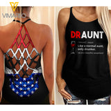 DRAUNT CRISS-CROSS TANK TOP