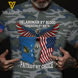 OKLAHOMA BY BLOOD T-SHIRT 3D PRINTED