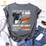 BOXER PRINTED 3D TSHIRT YYTT