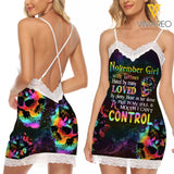 NOVEMBER GIRL LACE CROSS SUSPENDER SKIRT NEYT18