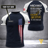 CUSTOMIZED MACHINIST 3D PRINTED TSHIRT YYTT06