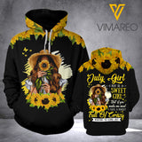 JULY GIRL IS FULL OF CRAZY  HOODIE 3D PRINTED
